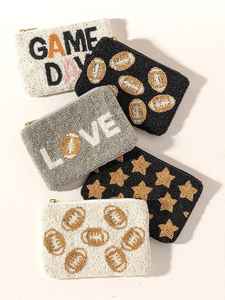 Monedero de lujo hecho a mano con cuentas, cartera pequeña de moda para mujer al mejor precio - Product Image 3