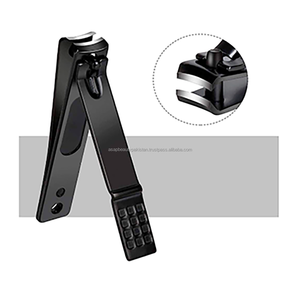 ASAP BEAUTY PAKISTAN Stainless Steel <b>Nail</b> Clipper 12.5 MM Jaw Wide Opening Curved Blade Splash-proof Portable Finger <b>Nail</b> <b>Tool</b> - Product Image 6