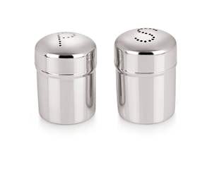 Ensemble de salière et poivrière classiques en acier inoxydable, durable, avec dôme, outils pour herbes et épices - Product Image 2