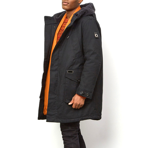 Men's Hooded <b>Parka</b> Jacket-Winter Outdoor Windproof Streetwear with Easy Fit Soft Lining & Nylon winter jacket - Product Image 1