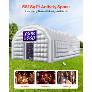 Tenda Gonfiabile per Feste e Discoteche 29.5 X 19.7 X 13.1 ft con Soffiatore da 1100W e Sacchi di Sabbia, Facile da Gonfiare, 2 Ventole per Matrimoni e Feste - Product Image 2
