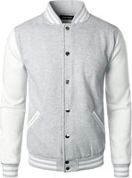 Veste universitaire de baseball personnalisée en laine/polyester/coton pour équipes sportives, avec logo du club et nom, vente en gros à prix réduit