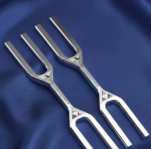 Diapason géant double fréquence extra large (432 Hz et 288 Hz) pour la thérapie et la guérison, l'équilibrage énergétique du yoga. - Product Image 3