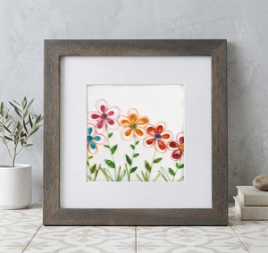 <b>Picture</b> <b>Frame</b> with Mat Handcrafted Rounded Corner Horizontal or Vertical Wall Mounting <b>Rustic</b> Brown <b>Frame</b> farmhouse style - Product Image 6