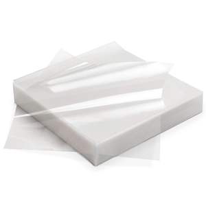 Paquet de 1000 films en plastique poly 16x16 bi-axiaux approuvés par l'USDA, ultra-minces de 1 mil pour la boulangerie et les sandwichs. - Product Image 1
