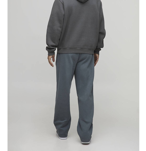 Pantalones Deportivos de Fútbol para Hombre, Gruesos, de Felpa Francesa, de Algodón, Rectos, Color Gris, al por Mayor - Product Image 3