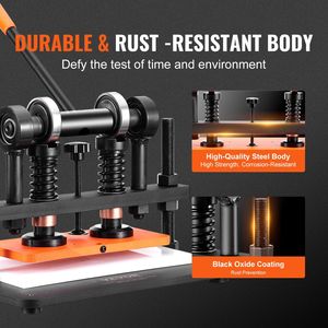 Fustellatrice Manuale per Pelle 10.2 X 4.7 con Piastra per Goffratura, Corsa di Pressione 0.47, Doppie Guide e Alberi di Guida - Product Image 5