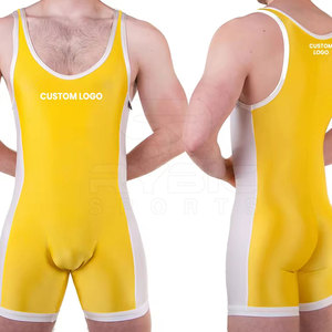 Servicio OEM con MOQ bajo: Singlets de sublimación para lucha libre, ideales para entrenamiento en el gimnasio, ejercicio y actividades al aire libre. - Product Image 6