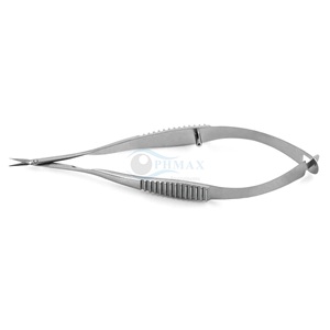 Ciseaux ophtalmiques Vannas droits, lames de 5 mm de long avec pointes aiguisées, en acier inoxydable, réutilisables, instruments chirurgicaux de haute qualité - Product Image 1