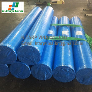 ผ้าใบกันน้ำ PE ชนิดม้วนสีฟ้า K-tarp Vina ผู้ผลิตบริการตัด ODM จำนวนมากในเวียดนาม - Product Image 5
