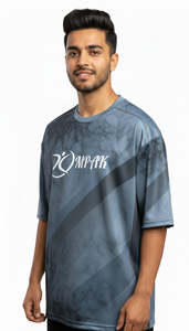 เสื้อยืดโอเวอร์ไซส์ลำลองสำหรับผู้ชาย สไตล์สตรีทแฟชั่นแนวเมือง - Product Image 5