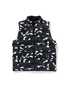 SPLENDID APPAREL Chaleco Acolchado Unisex con Estampado de Camuflaje, Cuello Alto, Cierre de Cremallera, Cortavientos, Ropa de Invierno Informal - Product Image 1