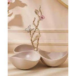 Magnifiques bols de luxe blancs thermolaqués, très demandés, pour centre de table, service alimentaire et articles de cuisine - Product Image 3