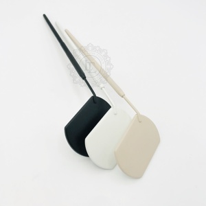 Best Price Offer for White Peach Black Square Shape Lash Extension Stainless Desktop Makeup <b>Mirror</b> Dull Finish Powder Coating - Product Image 1
