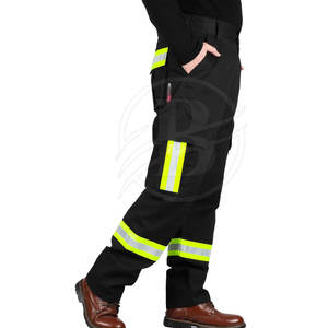 Pantalones de trabajo resistentes al fuego para construcción, pantalones de alta visibilidad con bolsillos, venta al por mayor. - Product Image 2