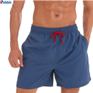 กางเกงขาสั้นผู้ชายรุ่นใหม่ ยืดได้ 4 ทิศทาง กางเกงบอร์ดชอร์ตสั่งทำพิเศษ กางเกงบอร์ดชอร์ตออกกำลังกายสำหรับผู้ชาย ชุดว่ายน้ำสีพื้นสำหรับผู้ใหญ่ - Product Image 5