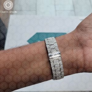 Charm Jewells Luxury Stainless Steel Watch 42mm Round Dial Sapphire Crystal Quartz Movement <b>Chronograph</b> Unisex Fashion Design - Product Image 3