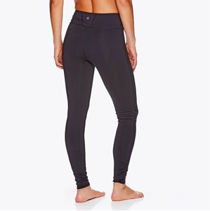 Leggings de yoga pour femmes avec logo personnalisé, taille haute, élastique, anti-transpiration, 100% polyester, pour la gym et le fitness - Product Image 3