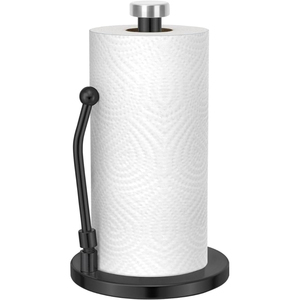 Modern Metal <b>Kitchen</b> Tissue <b>Paper</b> Roll Stand <b>Paper</b> Towel Dispenser For Dining Table & Restaurant Desktop Napkin Holder - Product Image 1