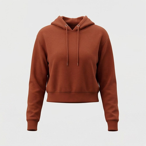 ladies crop <b>hoodie</b> drawstring <b>lightweight</b> <b>hoodie</b> women crop <b>hoodie</b> fleece lined cropped <b>hoodie</b> ladies crop <b>hoodie</b> - Product Image 1