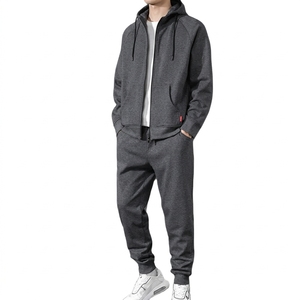 Conjunto Deportivo de Felpa Personalizado para Hombre, Transpirable, de Otoño, Pantalón Largo, Sudadera, Ropa Deportiva de Algodón para Entrenamiento - Product Image 4