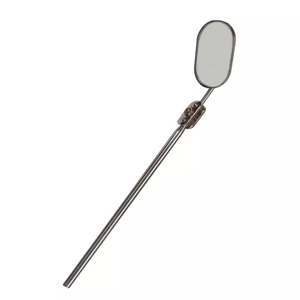 Low MOQ High Quality Pakistan Made Oval Shape Stainless Steel Eyelash <b>Mirror</b> <b>Foldable</b> Makeup Pocket <b>Mirror</b> Silver Finish Tab - Product Image 5