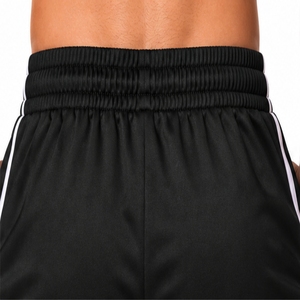 <b>Men</b> Gym <b>Shorts</b> Lightweight Sport Style Black And White Design Elastic Waistband Adjustable Drawstring Side <b>Pocket</b> Design - Product Image 6