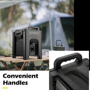 Dispenser per Bevande Isolato da 2,5 Galloni - Erogatore Autoportante per Tè e Acqua di Grado Alimentare con Opzioni di Refrigerazione 10L/20L/45L - Product Image 6