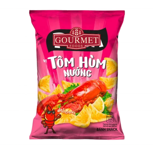 Poca Partyz Grilled Lobster Snack 30g offre des chips croustillantes au goût de homard grillé fumé pour un en-cas audacieux et savoureux - Product Image 1