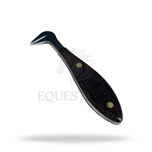 Wood Handle Clinch Gouge Veterinary Tool Horse Hoof Care <b>Shoeing</b> Use - Product Image 3