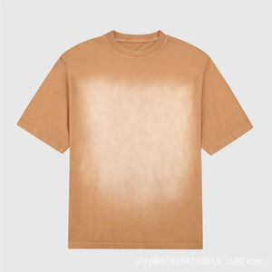 T-shirt en tricot à manches courtes pour homme, col rond, noir, coupe classique, couleur unie, style décontracté - Product Image 4