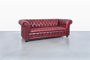Nueva llegada de lujo moderno de tres plazas Buff de cuero genuino sofá muebles de sala de estar - Product Image 2
