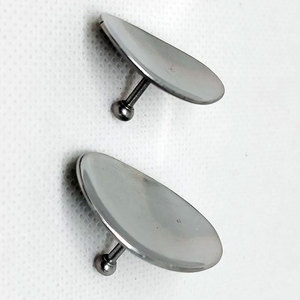 แผ่นปิดตาสแตนเลสสำหรับต่อขนตาและยกขนตา อุปกรณ์เสริมความงามที่ทนทาน แผ่นปิดตาสแตนเลสสำหรับมืออาชีพ - Product Image 6