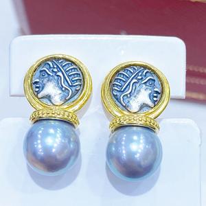ต่างหูมุกอะโกย่าทรงหยดน้ำ 8-8.5 มม. รุ่น Heavenly Maiden Radiant Sea Water ของขวัญสุดพิเศษ ความสว่างระดับยักษ์ ดีไซน์เรียบหรู - Product Image 1