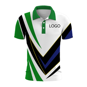 Camiseta Polo Deportiva de Golf Personalizada de Fábrica para Hombre, con Logotipo Bordado, Camiseta Polo de Algodón para Hombre, Elegante, Fabricación OEM - Product Image 3