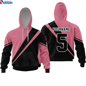 Sudaderas con capucha multicolor con logotipo personalizado para adultos, conjunto de ropa para hombre y mujer, sudaderas con capucha de algodón para hombre, impresión por sublimación personalizada - Product Image 5