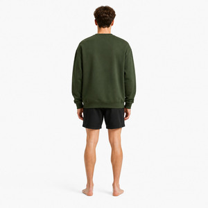 Sweat-shirt à col rond pour homme, imprimé numérique, 100% coton molletonné, coupe classique, pull-over, logo personnalisé, streetwear, fabricant OEM - Product Image 2