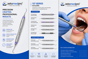 Zetomed Pro อุปกรณ์ขูดหินปูน137และก้านขยาย - Product Image 2