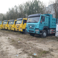 Самосвал Sinotruk Howo 6x4 8x4 б/у в хорошем состоянии, дизельный, стандарт Евро-2/3/5