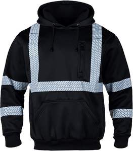Sudadera de Seguridad de Alta Calidad con Capucha Reflectante de Alta Visibilidad - Product Image 1