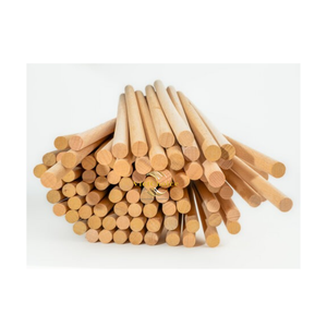 Natural Wooden Dowels Premium Round Wood Rods for Construction and Wholesale Supply - Product Image 1