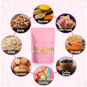 Sacs refermables en Mylar de qualité alimentaire, résistants à l'humidité et aux odeurs, sur mesure, à prix d'usine, pour noix, poudre, biscuits et snacks - Product Image 5