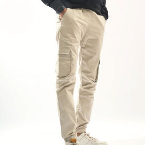 Pantalon cargo pour homme personnalisé, tendance streetwear, 100% coton respirant, vente en gros OEM - Product Image 2
