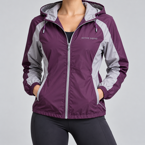 Top Trending Fabric Quilted and Breathable Best Style OEM Wholesale <b>Women</b> <b>Windbreaker</b> Jacket Comfortable - Product Image 6