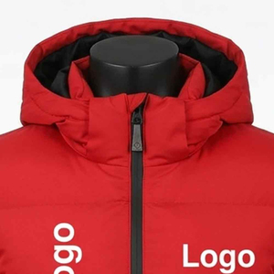 Vestes matelassées en gros, personnalisées OEM, avec logo imprimé, pour hommes, décontractées, brillantes, pour l'hiver - Product Image 3