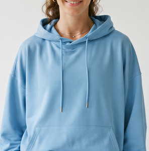 Women Polyester Hoodie Sweat Short <b>Set</b> Loose Fit Drop Shoulder Winter Street Wear <b>Knitted</b> Breathable Sweat Shorts <b>Set</b> Ladies - Product Image 4