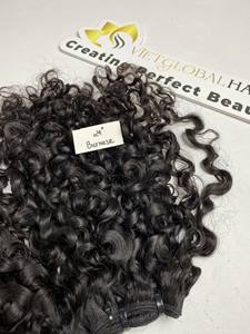 Cheveux birmans trames bouclés couleur naturelle cheveux humains vietnamiens bruts vente en gros extensions de cheveux naturels produits pour femmes - Product Image 5