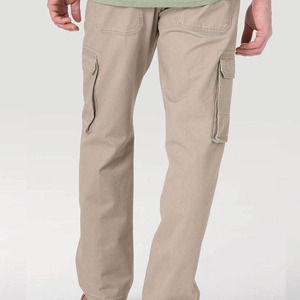 Nexfit Athletics Men's Custom Casual <b>Cargo</b> Jogger Pants Lightweight Knitted <b>Stretch</b> 100% Cotton Breathable Drawstring Closure - Product Image 2