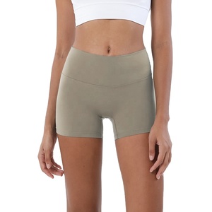 Women's High Waist <b>Stretchy</b> Compression Fitness <b>Shorts</b> Lightweight Active Running Patterned XL Small Sizes OEM Single Piece - Product Image 2