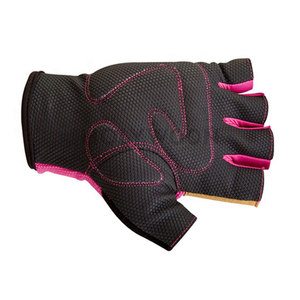 Comfortable Leather Gym Fitness <b>Gloves</b> with Adjustable Wrist Support Half Finger for <b>Weight</b> Lifting Training Fitness Activities - Product Image 2